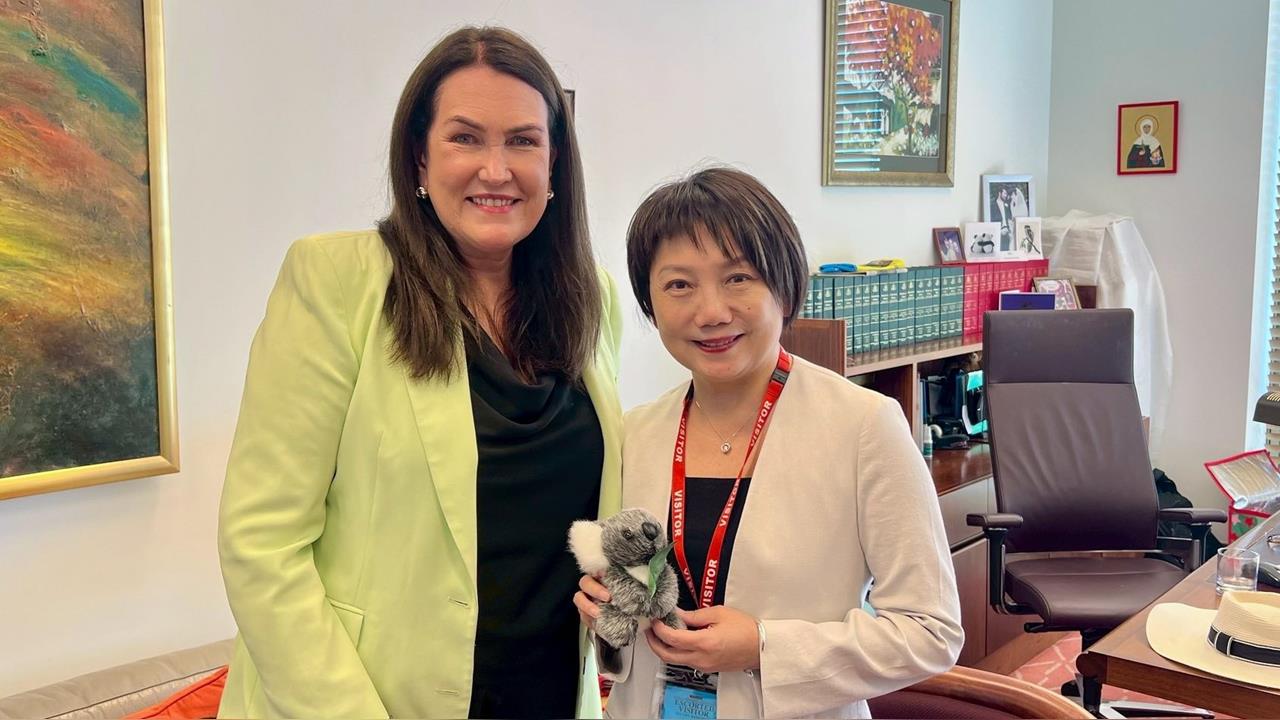 感謝國會議員挺台！見澳洲立法防中國滲透　范雲感嘆：想想台灣