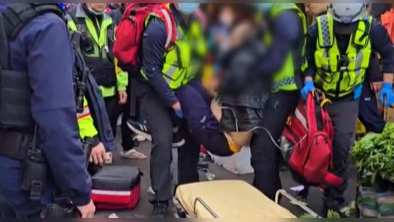 南苗市場砍警察1死2傷! 嫌犯送醫 ...