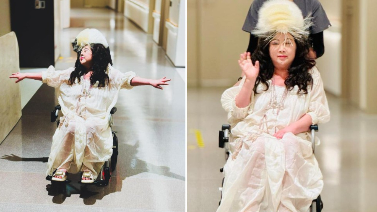 陳文茜「坐輪椅當飛鳥」照片曝光　感慨...