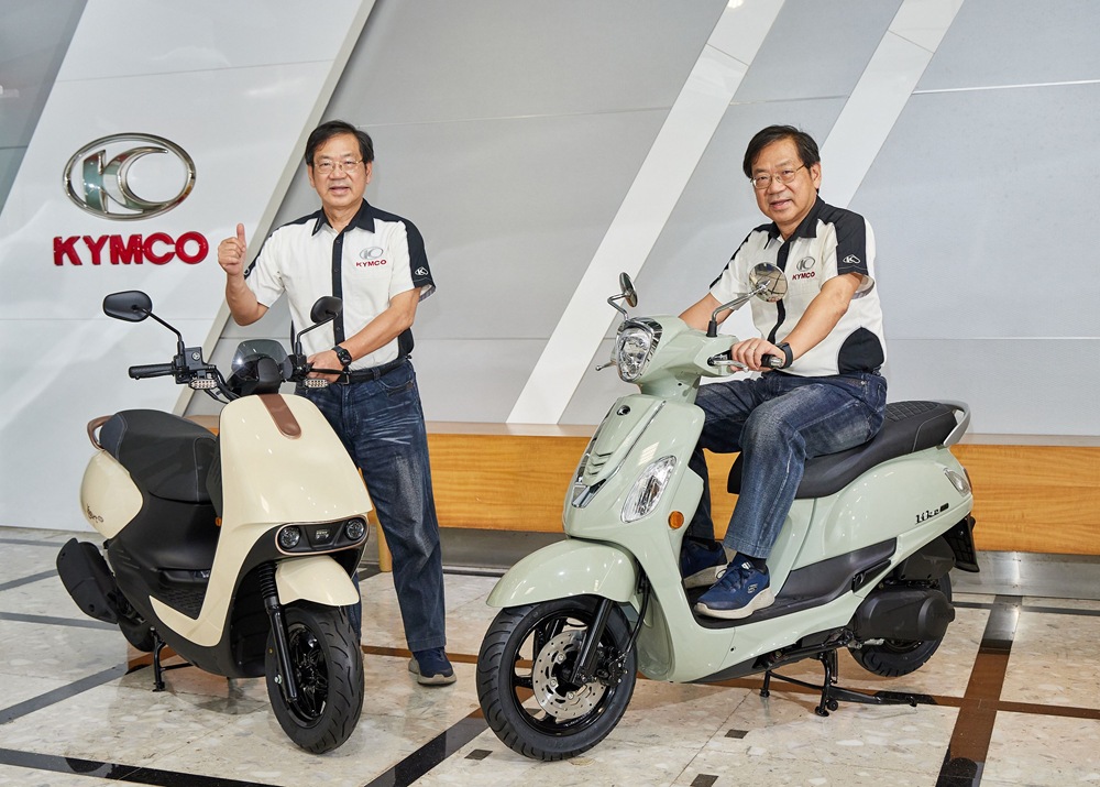 KYMCO 新 K1 特仕版熱銷帶動聲量 光陽再推 Like Euro 125 與 Yogurt Slim 125 聚焦移動時尚
